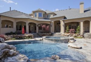 Stone, water, and greenery