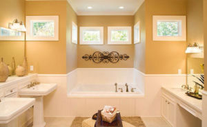 Modern bathroom design