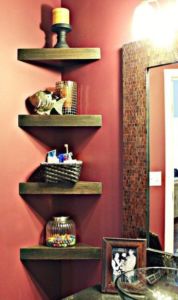 small bathroom space