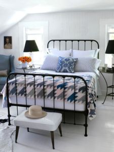 Vintage bedroom design