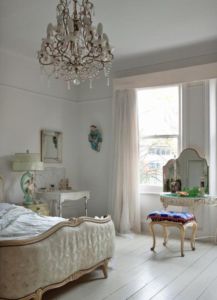 Vintage bedroom design