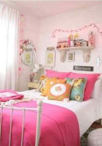 Vintage bedroom design