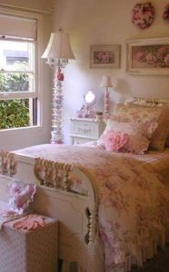 Vintage bedroom design