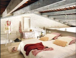 Vintage bedroom design