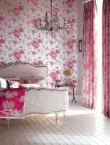 Vintage bedroom design