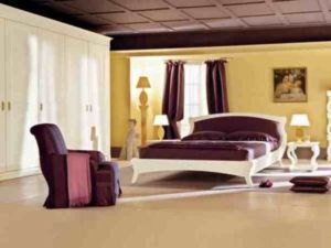 Vintage bedroom design