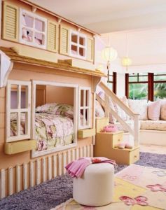 Incredible design for girl’s bedroom