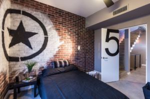 Accent wall