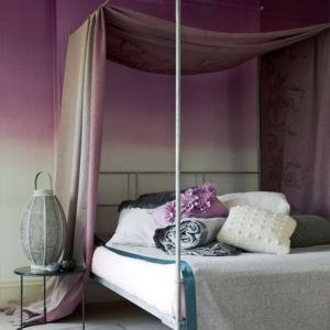 Soft purple bedroom