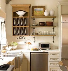 Wall mounted shelves