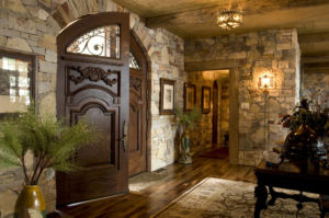 Arched door