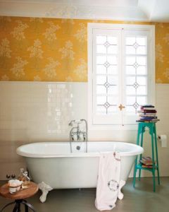 Fancy bathroom