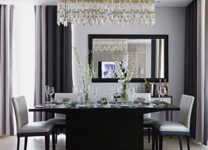 Mind-blowing crystal chandelier