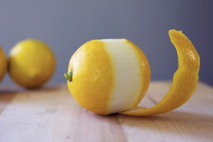 Spiders hate citrus things!