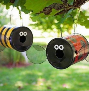 Repurposed paint cans