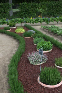 Appealing landscape border
