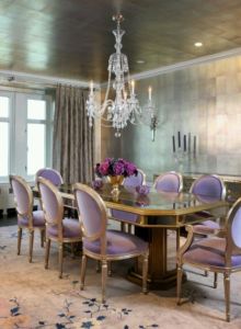 Lavender and silver