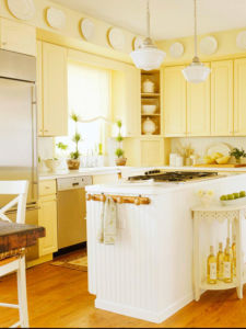 Yellow and white
