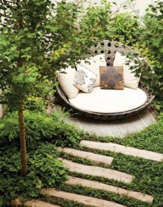 Lush greenery