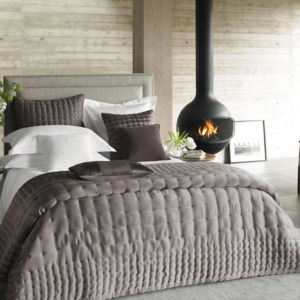 Cozy winter bedroom
