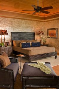 Tropical-inspired wall art