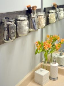 Mason jar organizers