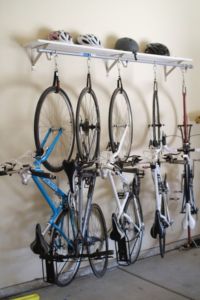 Creative bike storage