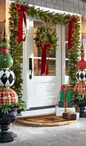 Christmas front door 14