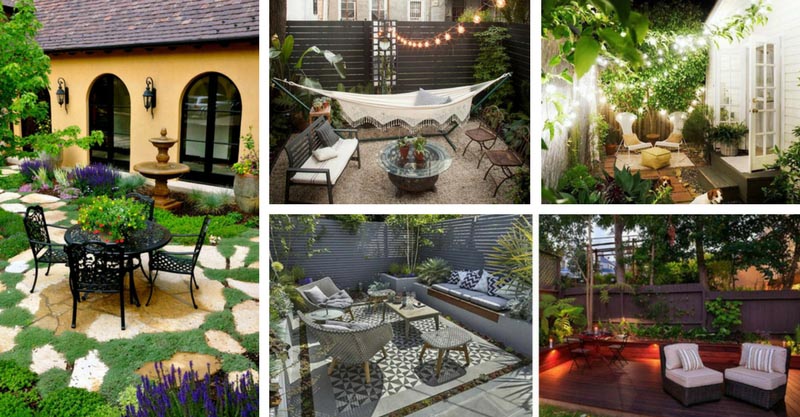 17 beautiful small patio designs